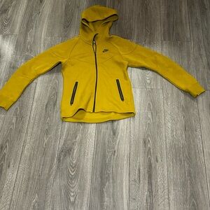 Nike Mustard Jacket with Black Details